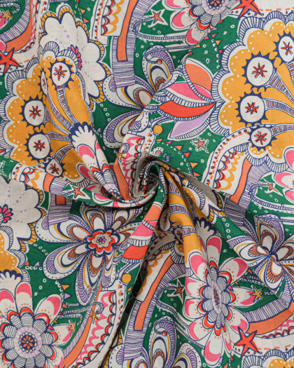 Tissu Liberty Fabrics@ Tana Lawn Firework - Mercerine