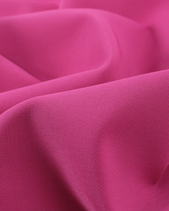 Tissu Jupe Veste Pantalon Fuchsia Oekotex - Mercerine