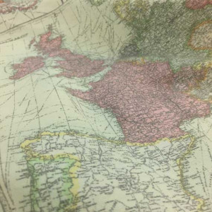 De coton du monde coton au mètre enfants tissuCarte Du Monde Atlas Carte Géographique