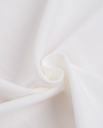 Velours Lisse Uni Ecru - Mercerine