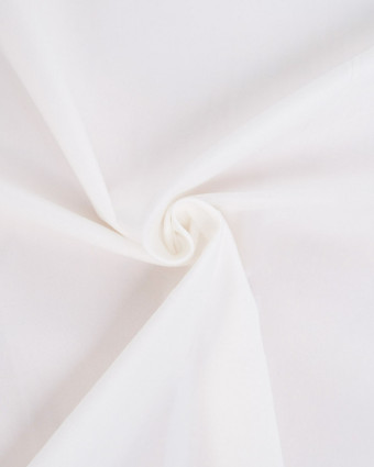 Velours Lisse Uni Ecru - Mercerine
