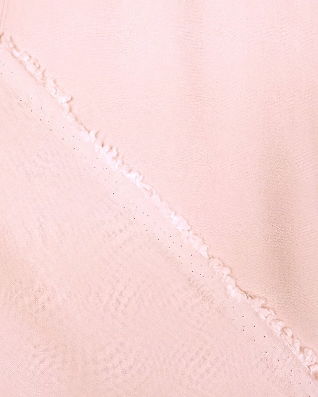 Tissu viscose rose pâle doux Anja - Mercerine