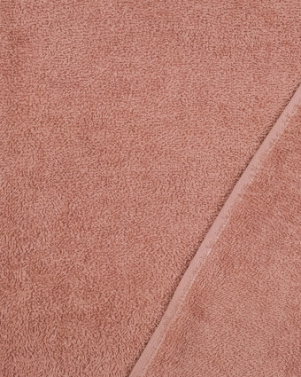 Tissu éponge Hotel Coton Vieux Rose au mètre - Mercerine