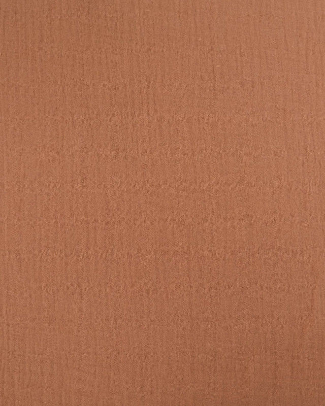 Tissu Gaze de Coton Toffee Thaïs - Mercerine