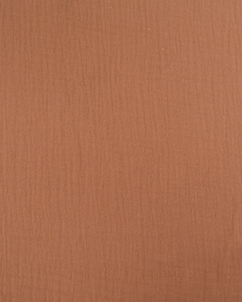 Tissu Gaze de Coton Toffee Thaïs - Mercerine