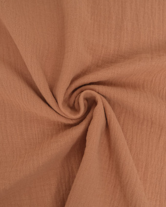 Tissu Gaze de Coton Toffee Thaïs - Mercerine