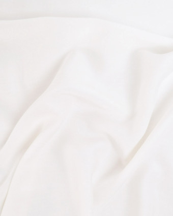 Voile de Viscose Ivoire Laura - Mercerine