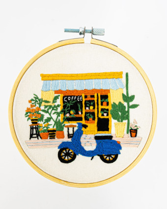 Kit Broderie - Dolce Vita - Avec Tambour 15cm - Mercerine