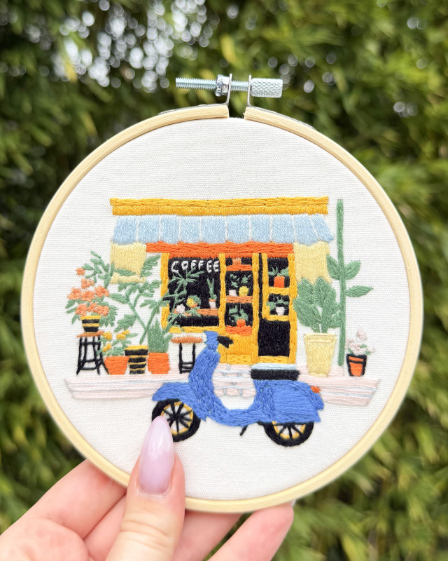 Kit Broderie - Dolce Vita - Avec Tambour 15cm - Mercerine