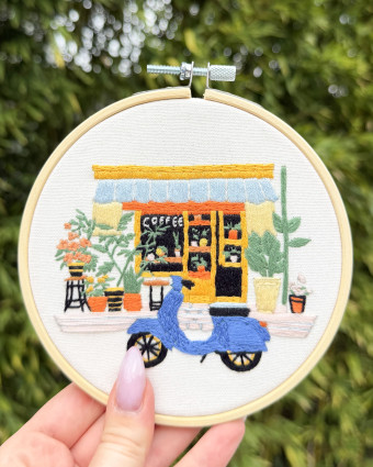Kit Broderie - Dolce Vita - Avec Tambour 15cm - Mercerine