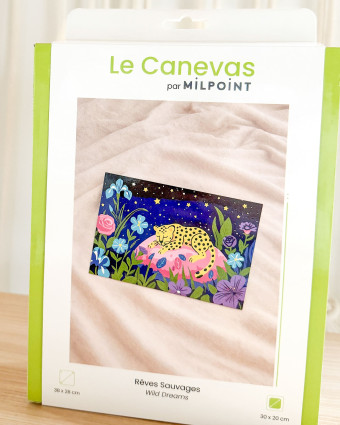 Kit Canevas Complet - Rêves Sauvages - Mercerine