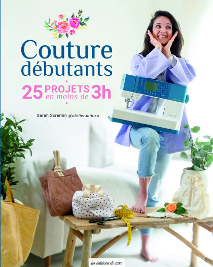 Livre Couture Débutant - 25 projets en moins de 3 heures - Atelier.Miinsa - Mercerine