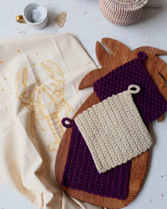 Livre Crochet - Apprendre le crochet en 10 leçons - Mercerine