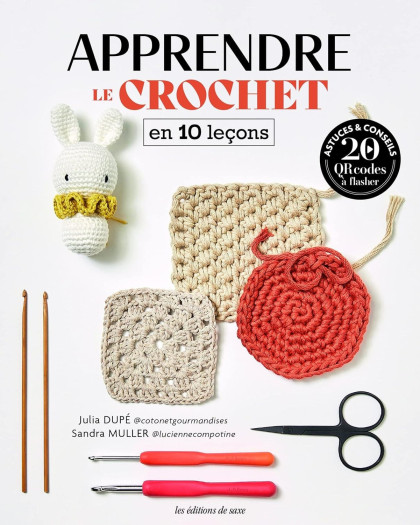 Livre Crochet - Apprendre le crochet en 10 leçons - Mercerine