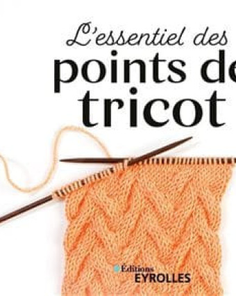 Livre Tricot - L'essentiel des points de tricot - Mercerine