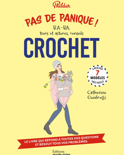 Livre Crochet - Pas de panique conseils crochet - Mercerine