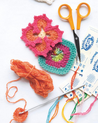 Livre Crochet - La Bible des Granny Squares - Mercerine