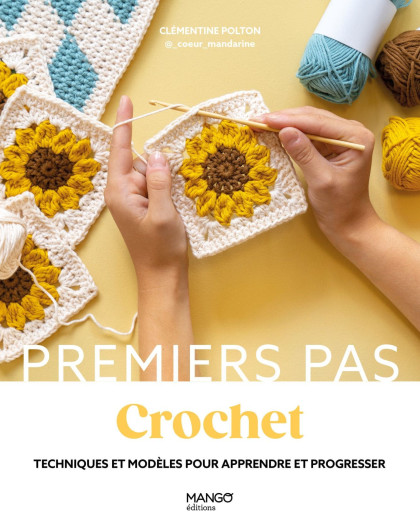 Livre Crochet - Premier pas crochet - Cœur Mandarine - Mercerine