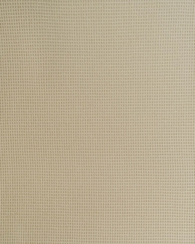 Tissu Coton Mini Waffle Ecru - Mercerine