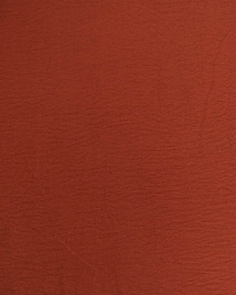 Tissu Touché Peau de Pêche Terracotta