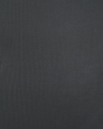 Voile de coton bio gris ardoise Leanne - 10cm -  Mercerine