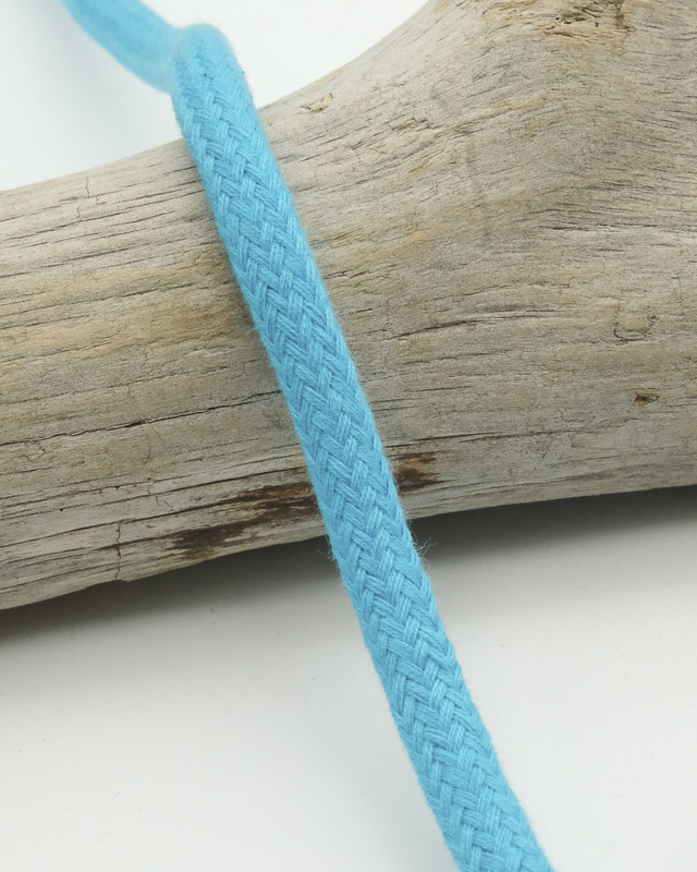 Cordon Coton 8mm au mètre : Disponible 9 coloris - Mercerine