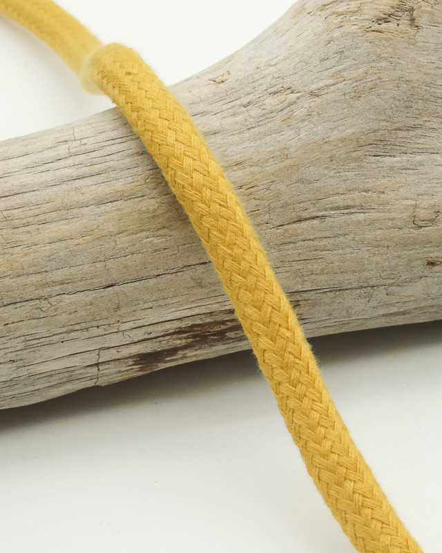 Cordon Coton 8mm au mètre : Disponible 9 coloris - Mercerine