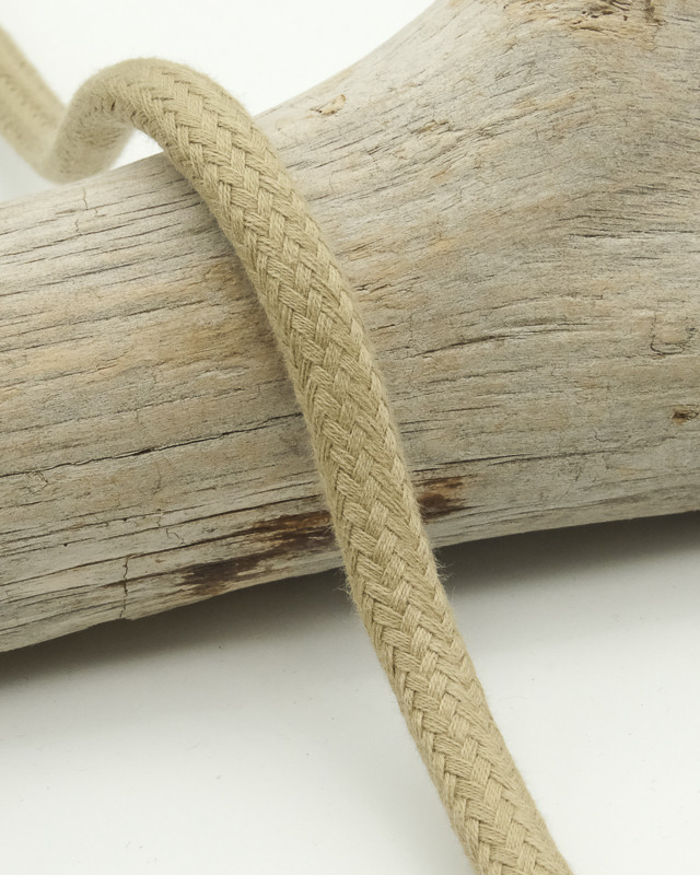 Cordon Coton 8mm au mètre : Disponible 9 coloris - Mercerine