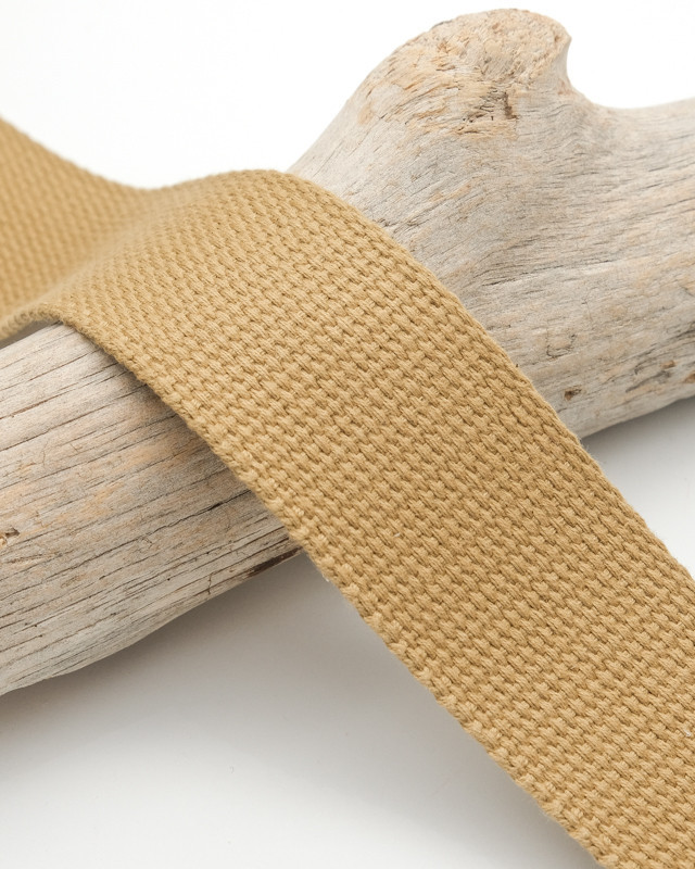 Sangle Coton Beige Taupe - Mercerine