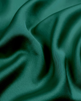 Tissu Satin Microfibre Uni Duchesse Salicorne - Mercerine