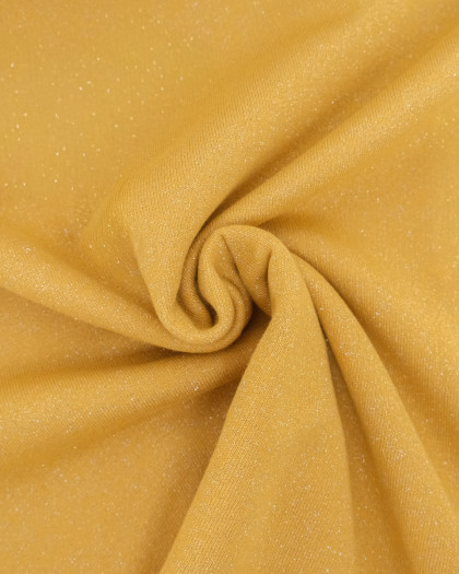 Sweat lurex Jaune  - Mercerine