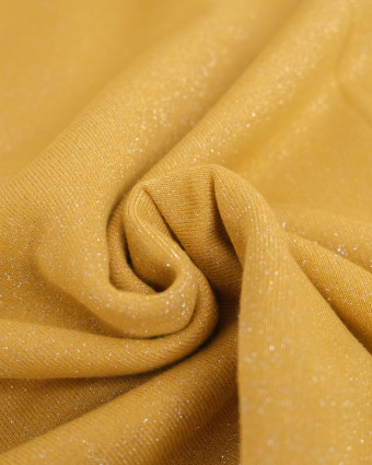 Sweat lurex Jaune  - Mercerine