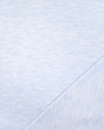 Jersey Mélangé Layette Bleu - Mercerine
