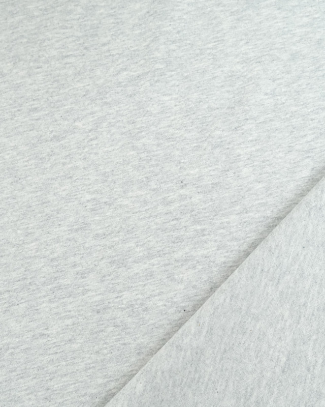 Jersey Mélangé Gris - Mercerine