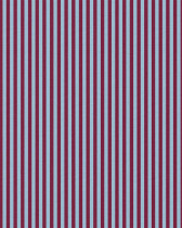 Tissu Coton à Rayures Bordeaux Bleu