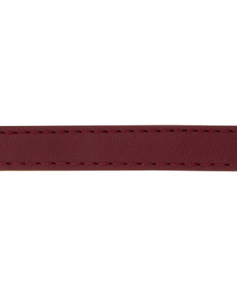 Sangle Bordeaux simili cuir - Mercerine