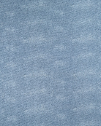 Tissu Denim Envers Sherpa Montana Bleu - Mercerine