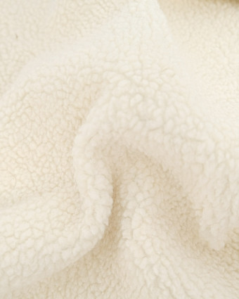 Tissu Denim Envers Sherpa Montana Bleu - Mercerine
