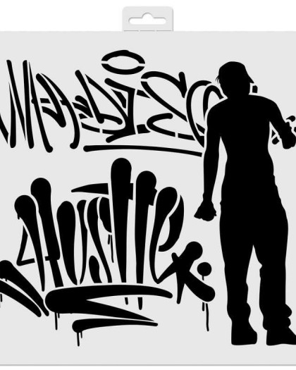 Pochoir Deco Graffeur - Mercerine