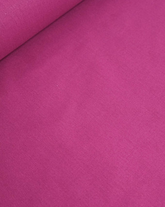 Tissu Coton Uni Rose Dahlia Antoine - Mercerine