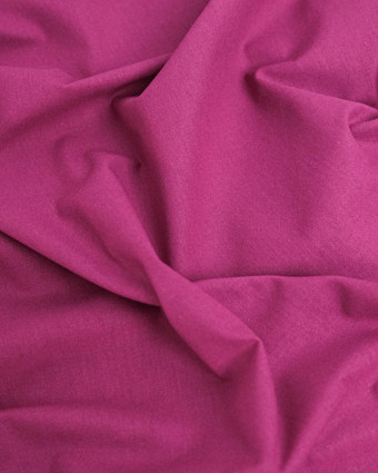 Tissu Coton Uni Rose Dahlia Antoine - Mercerine