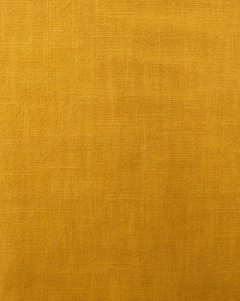 Tissu au mètre : Lin lavé Safran - Mercerine