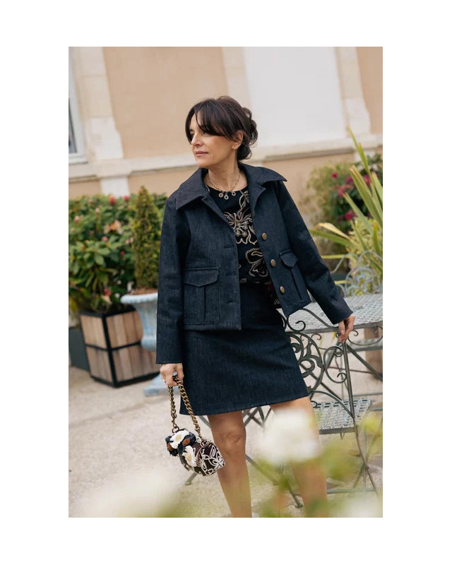 Patron Veste - Emily - Germain Patrons - Mercerine