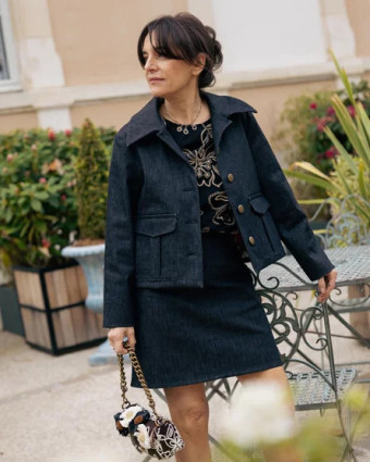 Patron Veste - Emily - Germain Patrons - Mercerine