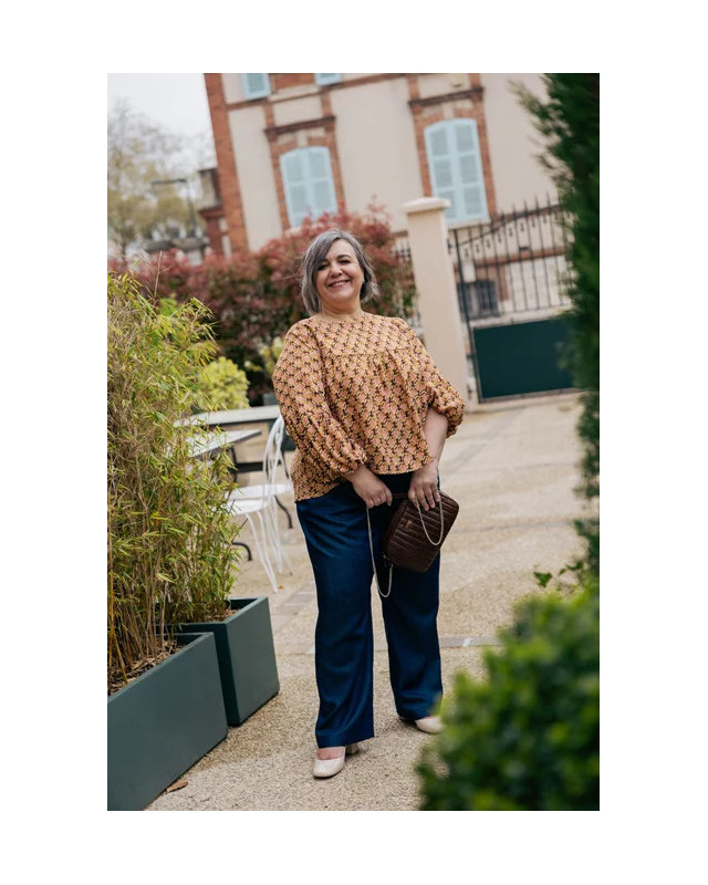 Patron Blouse et Robe - Gabrielle - Germain Patrons - Mercerine