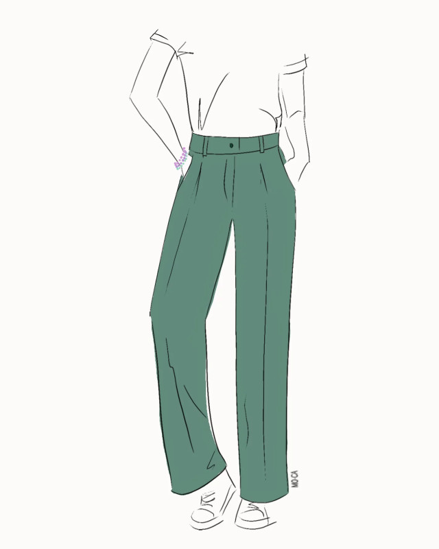 Patron Pantalon - Margaret - Germain Patron - Mercerine
