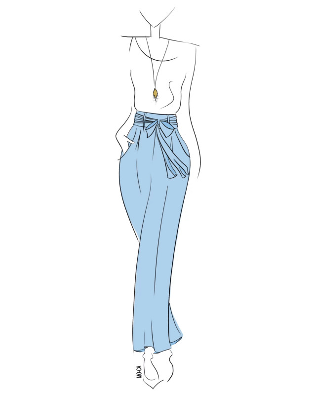 Patron Pantalon - Miranda - Germain Patron - Mercerine