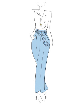 Patron Pantalon - Miranda - Germain Patron - Mercerine