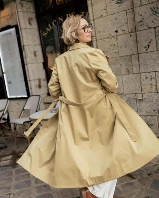 Patron Manteau - Rachel - Germain Patron - Mercerine