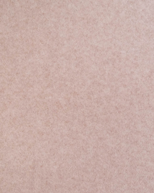 Tissu Maille Grattée Rose Poudre - Mercerine